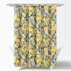 Dolores Shower Curtain Yellow - Lush Décor -Lush Decor Store GUEST a5954a0e d155 432b bb47 b1092bfd3f03