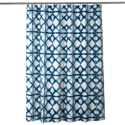 Geo Shibori Shower Curtain Navy - Lush Décor 9 Geo Shibori Shower Curtain Navy - Lush Décor -Lush Decor Store GUEST a6ce8096 bb9c 46a8 8e2d 817a30ebbe08