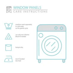 Lush Décor Coastal Reef Feather Light Filtering Grommet Window Curtain Panels Blue/Coral 52x84 Set -Lush Decor Store GUEST ac5e5677 51e3 4594 8a45 60aa3aeced9e