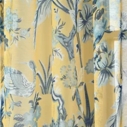 2pk 52"x84" Sheer Dolores Curtain Panels Yellow - Lush Décor 7 2pk 52"x84" Sheer Dolores Curtain Panels Yellow - Lush Décor -Lush Decor Store GUEST ad60fb84 744e 4121 b00f 63c8519d66ce