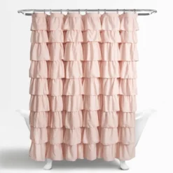Ruffle Shower Curtain - Lush Décor -Lush Decor Store GUEST ade197a6 2b8c 4f9a 9d8a 95f54b0776f5