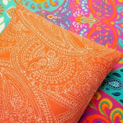 3pc Boho Chic Cotton Duvet Cover Set Turquoise/Navy - Lush Décor -Lush Decor Store GUEST af3b4205 d0a9 44b4 ba8e 32d41a16da30