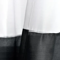 Lush Décor Milione Fiori Window Curtain Panels White/Black 42X84 Set -Lush Decor Store GUEST afb51ef7 ae51 4564 8358 4bb0dfb8708a