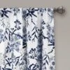 2pk 52"x63" Light Filtering Botanical Garden Curtain Panels Navy Blue - Lush Décor 2 2pk 52"x63" Light Filtering Botanical Garden Curtain Panels Navy Blue - Lush Décor -Lush Decor Store GUEST b1b6c243 1587 41f2 9a20 82e3d2c00955