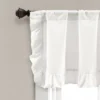 52"x18" Linen Ruffle Window Valance White - Lush Décor -Lush Decor Store GUEST b25797ba 4e7b 4da9 bf3d a65a44ccd93e