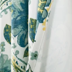 2pk Light Filtering Floral Paisley Window Curtain Panels Blue - Lush Décor -Lush Decor Store GUEST b3e943e2 c07c 4851 b074 883e4bf12a95