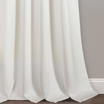 2pk 52"x108" Light Filtering Weeping Flower Curtain Panels Blue - Lush Décor 5 2pk 52"x108" Light Filtering Weeping Flower Curtain Panels Blue - Lush Décor - Image 3