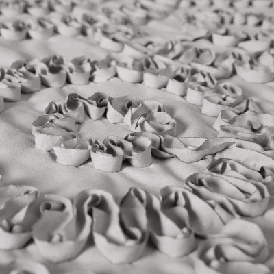 72"x72" Keila Shower Curtain Gray - Lush Décor 4 72"x72" Keila Shower Curtain Gray - Lush Décor - Image 2