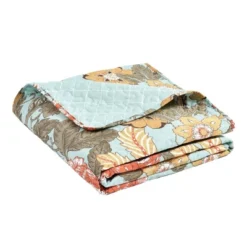 Lush Décor 50"x60" Sydney Throw Blanket Green/Blue -Lush Decor Store GUEST b7c4a6ce 0e28 4637 bf02 ac313174457c