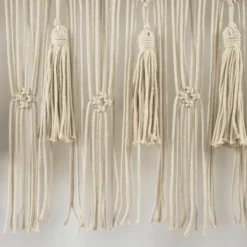 40"x30" Boho Macrame Tassel Cotton Window Valance Tan - Lush Décor 11 40"x30" Boho Macrame Tassel Cotton Window Valance Tan - Lush Décor -Lush Decor Store GUEST b868d154 5feb 4038 8ab9 05b824088f6c