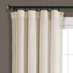 Lush Décor Rosalie Window Curtain Panels Ivory 54X45 Set -Lush Decor Store GUEST b89374b8 a1f5 47de 9d5a 4fec69a8c011