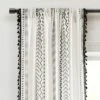 Lush Decor Hygge Boho Stripe Tassel Window Curtain Panels Black/White 52X84 Set -Lush Decor Store GUEST b9d070ff 1ba5 4cd6 a993 655b8afdb10c