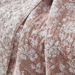 Lush Décor Zara Floral Block Reversible Cotton Throw Blanket Terracotta Single 50x60 7 Lush Décor Zara Floral Block Reversible Cotton Throw Blanket Terracotta Single 50x60 -Lush Decor Store GUEST bcf790f6 bf24 49eb 87f4 93fc57786c94