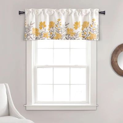 18"x52" Aprile Light Filtering Valance - Lush Décor 8 18"x52" Aprile Light Filtering Valance - Lush Décor - Image 6