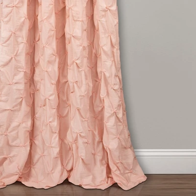 84"x52" Ravello Pintuck Window Curtain Panel - Lush Décor 4 84"x52" Ravello Pintuck Window Curtain Panel - Lush Décor - Image 2