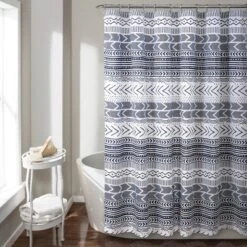 Hygge Geo Shower Curtain - Lush Décor -Lush Decor Store GUEST c7bb002f 9d18 4527 9978 05672505402e