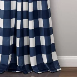 Set Of 2 Kelly Checker Light Filtering Window Curtain Panels - Lush Décor -Lush Decor Store GUEST c9182320 86d2 4722 aa00 bcbdca1d83de