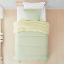 Lush Decor Twin/Twin XL Oslo Bed Blankets Green/Yellow 2pc Set -Lush Decor Store GUEST cb9e2a84 1971 4248 85cd 1c6fce1b0f42