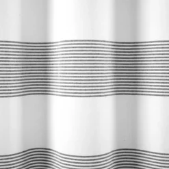 72"x72" Boho Tassel Striped Yarn Dyed Eco Friendly Recycled Cotton Shower Curtain - Lush Décor -Lush Decor Store GUEST d064ba32 3d2b 4894 890e f2f1f602fc4e