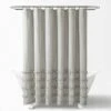 Vintage Stripe Yarn Dyed Cotton Shower Curtain Denim - Lush Décor