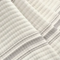 50"x60" Farmhouse Striped Kantha Pick Stitched Yarn Dyed Cotton Woven Throw Blanket - Lush Décor -Lush Decor Store GUEST d3ab6641 c832 48c0 8996 9dd8929db2c7