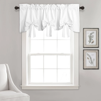 18"x52" Melody Bow Valance Blush - Lush Décor 7 18"x52" Melody Bow Valance Blush - Lush Décor - Image 5