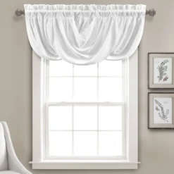 18"x42" Lucia Window Valance - Lush Décor -Lush Decor Store GUEST d794c3de ad4b 4891 b995 6652719084ed