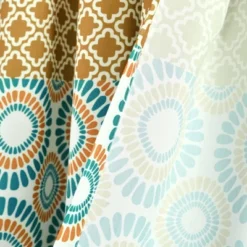 Set Of 2 Bohemian Striped Light Filtering Window Curtain Panels - Lush Décor -Lush Decor Store GUEST db764c6d 109c 4bff a3f9 fca694bb47cb