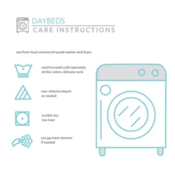 6pc 39"x75" Kids' Pixie Fox Daybed Cover Set Gray - Lush Décor -Lush Decor Store GUEST dba1fdb1 0ce6 44ff b85d ffb2a3f3ecef