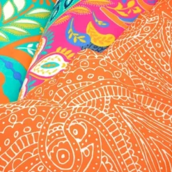 3pc Boho Chic Cotton Duvet Cover Set Turquoise/Navy - Lush Décor -Lush Decor Store GUEST ddbefbdd ac6a 4083 a1df fe0dc4eb0ddf