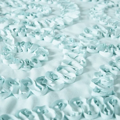 72"x84" Keila Shower Curtain Blue - Lush Décor 4 72"x84" Keila Shower Curtain Blue - Lush Décor - Image 2