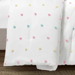 2pc Twin/Twin XL Rainbow Tufted Dot Oversized Kids' Comforter Set - Lush Décor: Teen Bedding, Microfiber, Polka Dots 10 2pc Twin/Twin XL Rainbow Tufted Dot Oversized Kids' Comforter Set - Lush Décor: Teen Bedding, Microfiber, Polka Dots -Lush Decor Store GUEST e4fd989b a191 4f79 9141 6a9e129b1a47