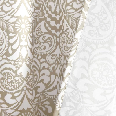 72"x72" Boho Medallion Shower Curtain Neutral - Lush Decor 6 72"x72" Boho Medallion Shower Curtain Neutral - Lush Decor - Image 4