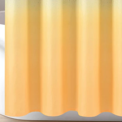 72"x72" Glitter Ombre Metallic Print Single Shower Curtain Yellow/Gray - Lush Décor 6 72"x72" Glitter Ombre Metallic Print Single Shower Curtain Yellow/Gray - Lush Décor - Image 4