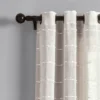 Set Of 2 Farmhouse Texture Grommet Sheer Window Curtain Panels - Lush Décor -Lush Decor Store GUEST eab2a9bf e8b7 4f5b affe a0c46013f6f1