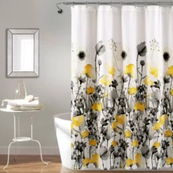 Zuri Flora Shower Curtain - Lush Décor -Lush Decor Store GUEST ecb121f6 d337 4ab1 9938 66ca8c3a9500