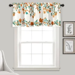 18"x52" Tanisha Light Filtering Window Valance - Lush Décor -Lush Decor Store GUEST edd14dc9 4dca 49a5 8415 b47c2e986ce0