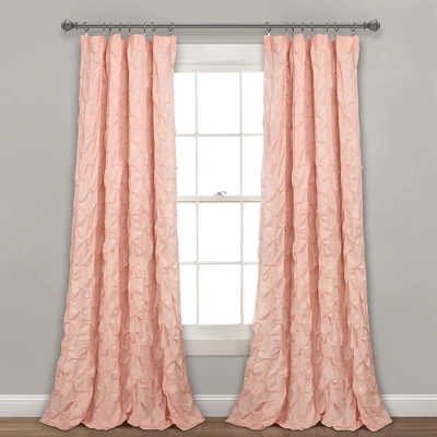 84"x52" Ravello Pintuck Window Curtain Panel - Lush Décor 5 84"x52" Ravello Pintuck Window Curtain Panel - Lush Décor - Image 3