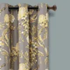 Set Of 2 Farmhouse Bird And Flower Insulated Grommet Blackout Window Curtain Panels - Lush Décor -Lush Decor Store GUEST f0f3635e 6a06 48b5 832d e7fd97608a6a