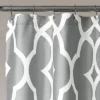 Connor Geo Shower Curtain Gray - Lush Décor