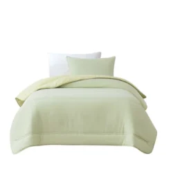 Lush Decor Twin/Twin XL Oslo Bed Blankets Green/Yellow 2pc Set -Lush Decor Store GUEST f4a8043f 772c 48bd af29 f69da50791ae