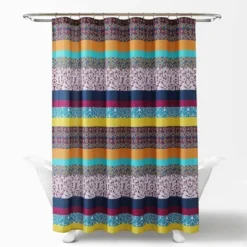 Boho Striped Shower Curtain - Lush Décor -Lush Decor Store GUEST f5dadb1c 291b 4d32 8076 dbe6a416dd41