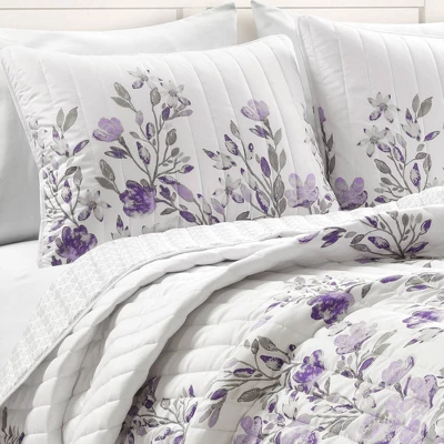 Tanisha Reversible Quilt Set - Lush Décor 4 Tanisha Reversible Quilt Set - Lush Décor - Image 2