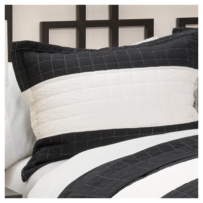 Stripe 3 Piece Quilt Set - Lush Décor 3 Stripe 3 Piece Quilt Set - Lush Décor