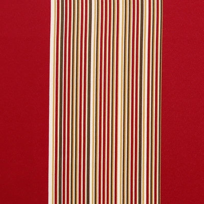 Lush Décor Julia Stripe Light Filtering Window Curtain Red Set 52x84 6 Lush Décor Julia Stripe Light Filtering Window Curtain Red Set 52x84 - Image 4