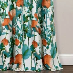 Set Of 2 Zuri Flora Light Filtering Window Curtain Panels - Lush Décor -Lush Decor Store GUEST fca64788 874f 4b29 966c a2150bade9cb