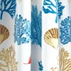 Lush Décor Coastal Reef Feather Light Filtering Grommet Window Curtain Panels Blue/Coral 52x84 Set -Lush Decor Store GUEST fcf53db1 571b 443d be20 334d63843412
