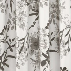 2pk 52"x84" Light Filtering Botanical Garden Curtain Panels Gray/White - Lush Décor -Lush Decor Store GUEST fd152036 4516 42cd 8863 db673aa63652 1