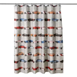 Race Cars Shower Curtain - Lush Décor -Lush Decor Store GUEST ffbfaebd cd9e 4e67 a023 96aa818f32cd
